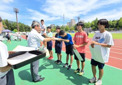 2年100m表彰